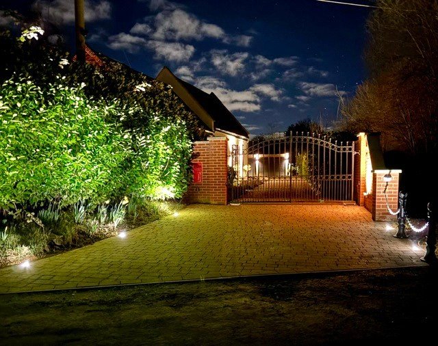 Entrance At Night